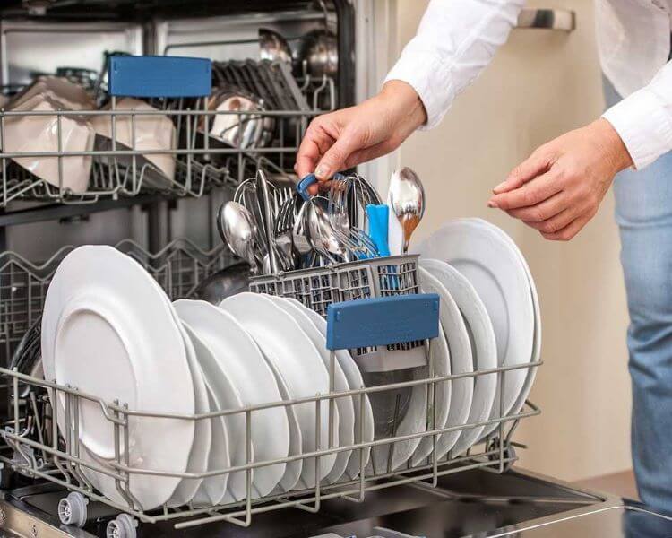 چگونگی استفاده از ماشین ظرفشویی :